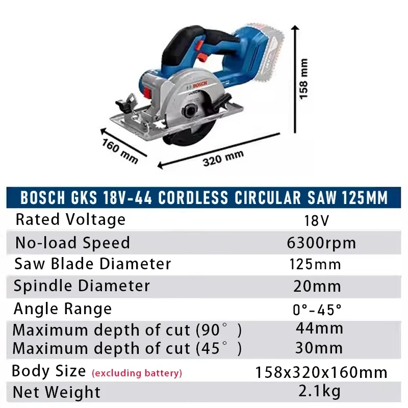 Bosch Cordless Circular Saw GK - Power Tools Bosch review and price