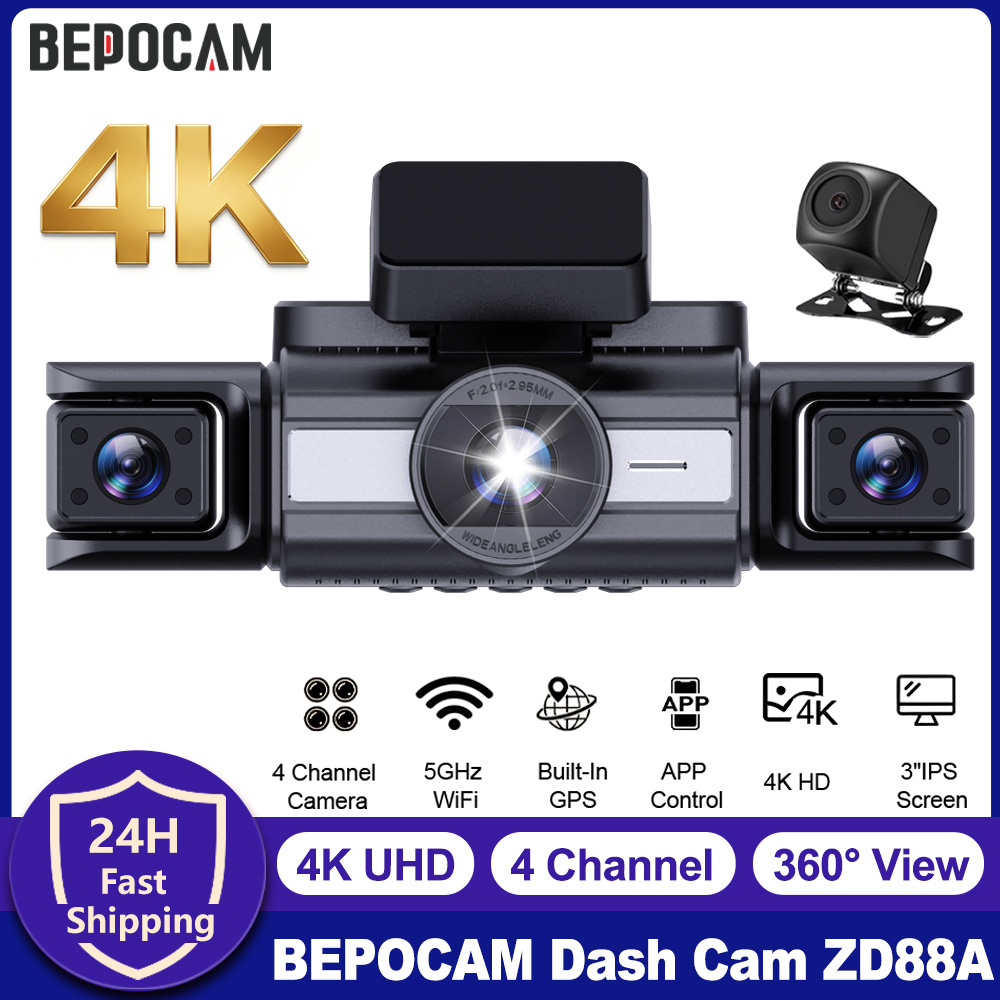 BEPOCAM 4 Channel Dash Cam 4K  - Power Tools Japan review and price