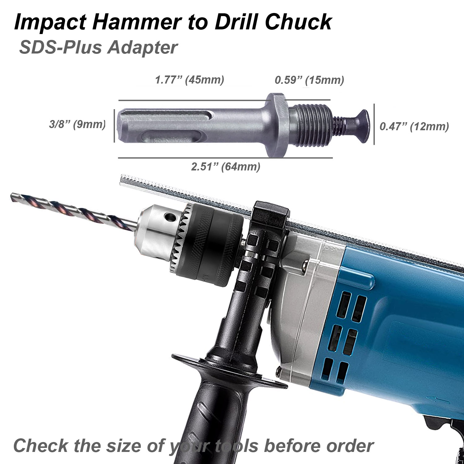 Drill Chuck Converter Adapter  - Power Tools Jack Hammer review and price