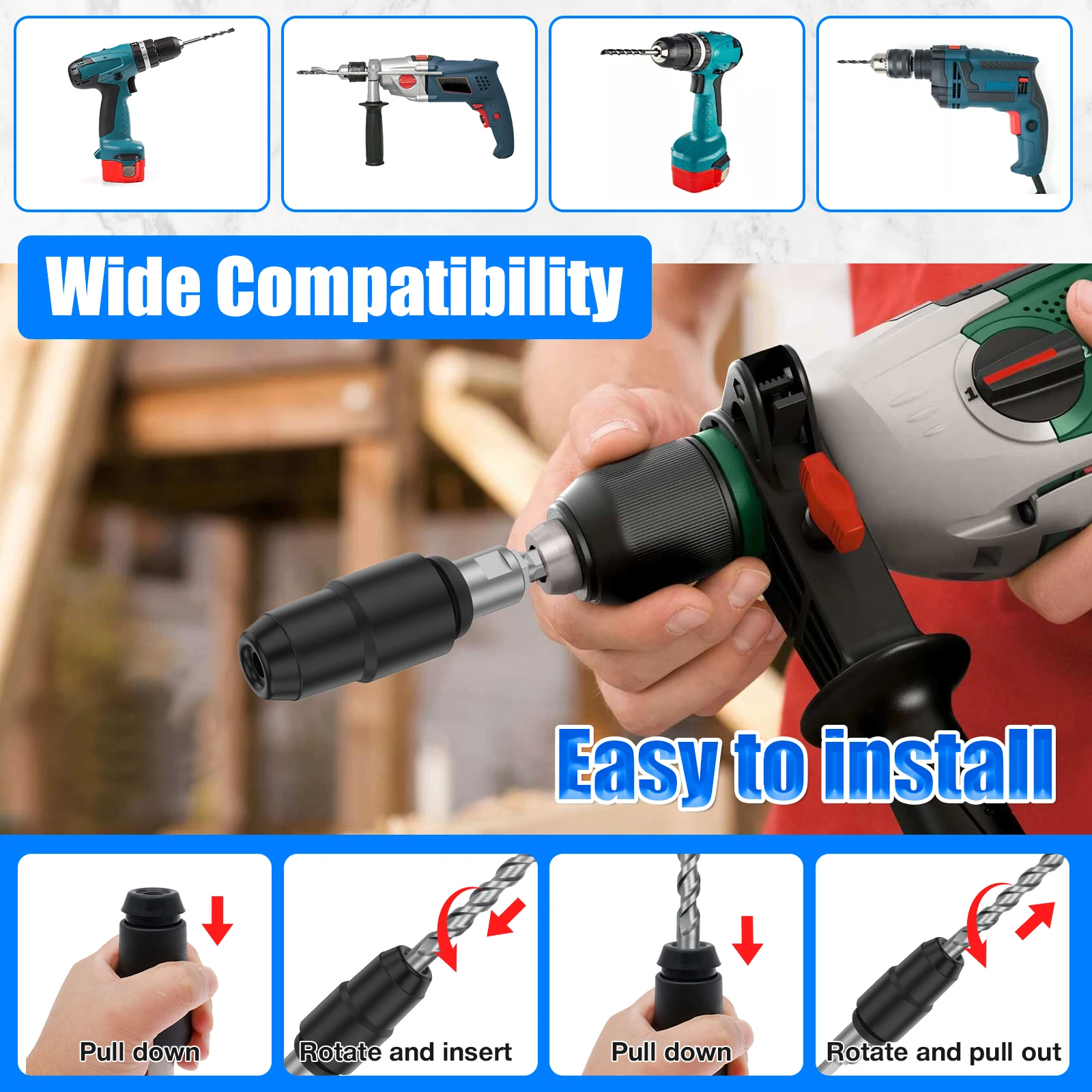 1Pc SDS Plus to SDS Max Adapte - Hammer Drill Sds review and price