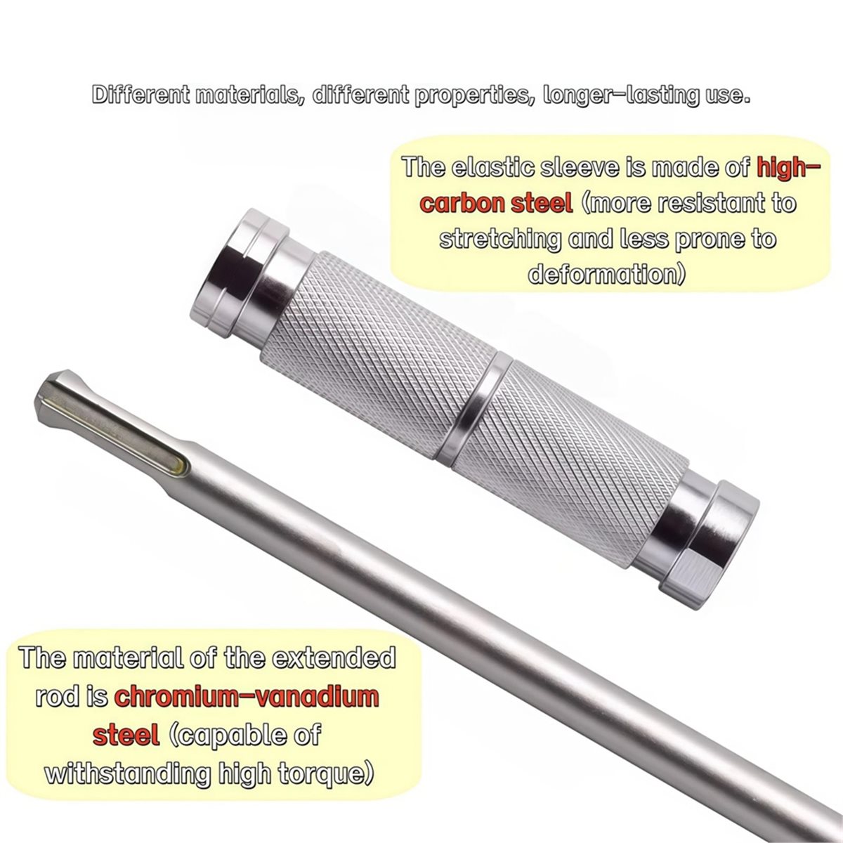 Fits for 3pcs SDS Plus Extensi - Hammer Drill Sds review and price