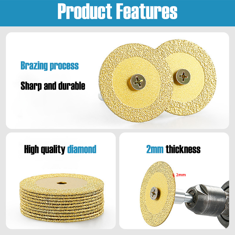 40mm Braze Diamond Saw Blade M - Power Tools Safety review and price