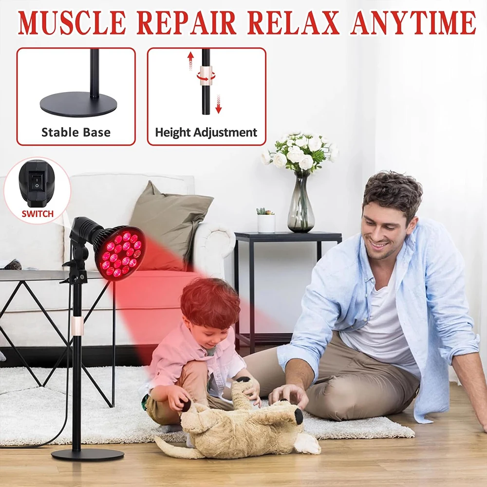 Red Light Therapy Lamp 54W 660 - Power Tools Japan review and price