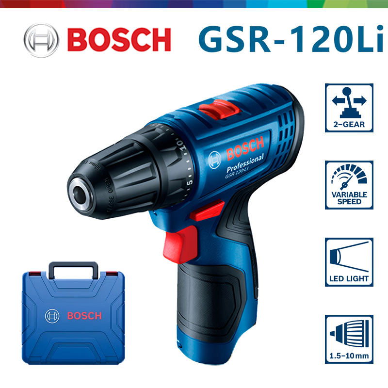 Bosch GSR 120-LI 12V Lithium E - Power Tools Bosch review and price