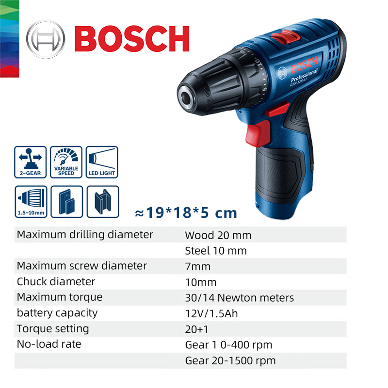 Bosch GSR 120-LI 12V Lithium E - Power Tools Bosch review and price