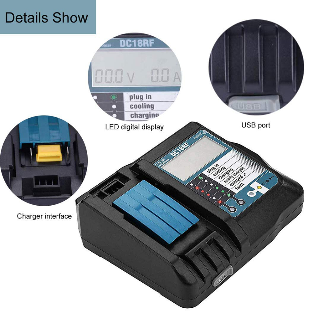 DC18RF 3A Battery Charger for  - Power Tools Uk review and price