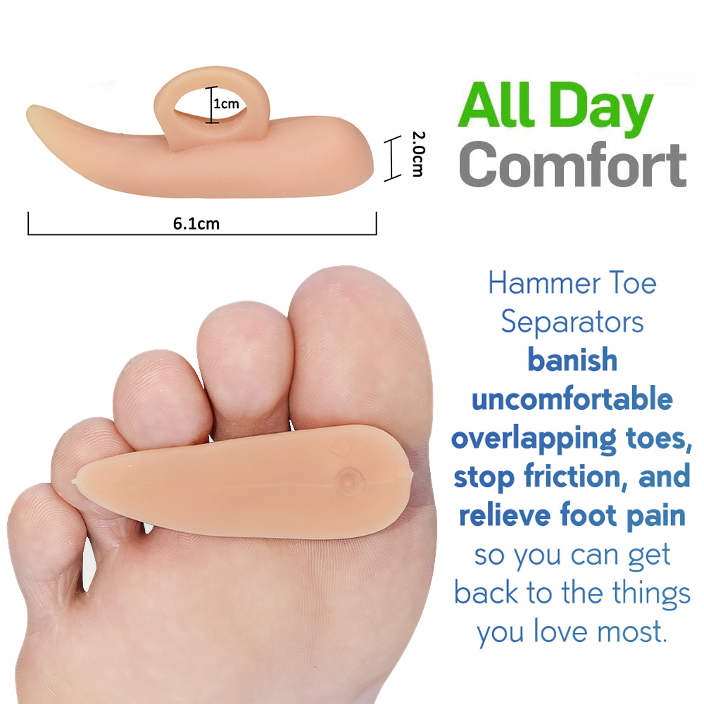 Pexmen 2/4Pcs Gel Hammer Toe S - Power Tools Hammer review and price