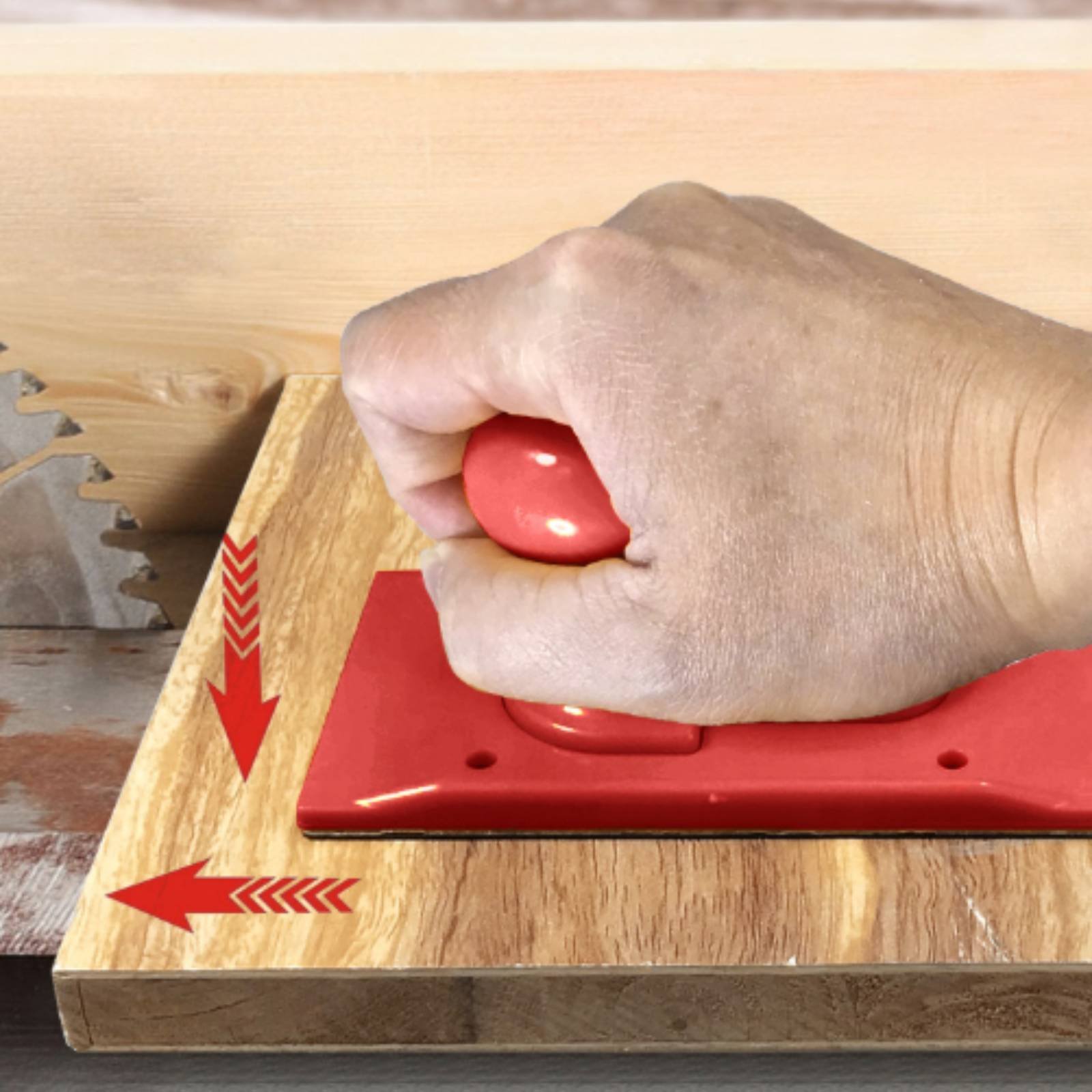 2 Pieces Woodworking Push Bloc - Power Tools Safety review and price