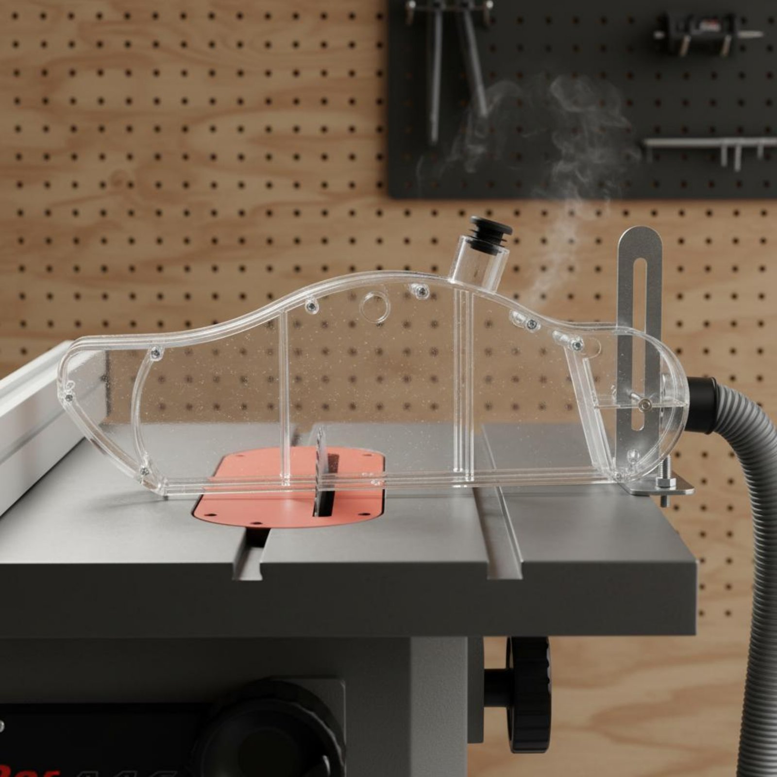 Table Saw Dust Guard Transpare - Power Tools Safety review and price