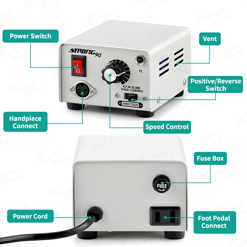 65W Strong 90 Micromotor 102L/ - Power Tools Safety review and price