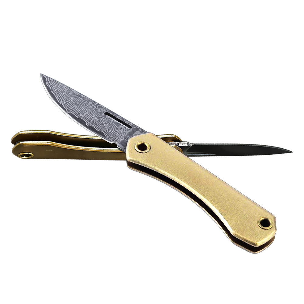 Damascus/D2 Steel Sharp Blade  - Power Key Tools review and price